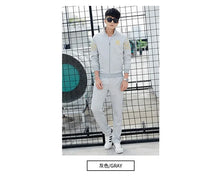 Load image into Gallery viewer, Plus Size 5XL 6XL Men's Tracksuit Autumn Clothes Sportswear Two Piece Set Men Jacket Sweatpants Male Sweatsuit Sports Suits Sets
