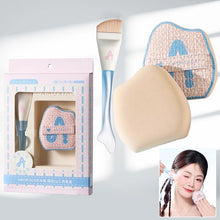 Load image into Gallery viewer, Makeup Ultra-Thin Brush Set Foundation Brush With Traceless Sponge Powder Soft Puff Angled Head Makeup Brush Beauty Tool
