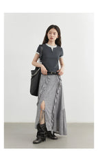 Load image into Gallery viewer, Color Contrast Patchwork Sport Tee
