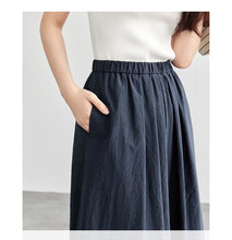 Load image into Gallery viewer, Office Essential A-Line Midi Skirt
