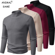 Load image into Gallery viewer, Striped Mock Neck Pullover
