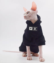 Load image into Gallery viewer, Hairless Cat Fashion Pullover Hoodie
