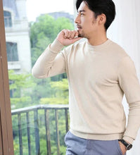 Load image into Gallery viewer, Thick Solid V-Neck Pullover
