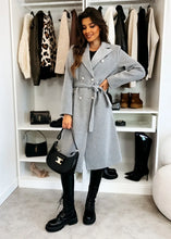 Load image into Gallery viewer, Vintage Double Breasted Wool Trench
