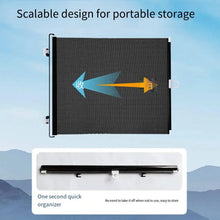 Load image into Gallery viewer, Pet Accessories Guard Retractable Fence Gate Barrier Folding Pet Network Fence Universal with Hook Baby Safe Guard Door Bedroom
