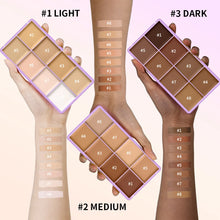 Load image into Gallery viewer, 8 Shade Soft Matte Cream Concealer Palette Full Coverage Fade Dark Circles Blemishes Waterproof Long Lasting Oil Control Makeup
