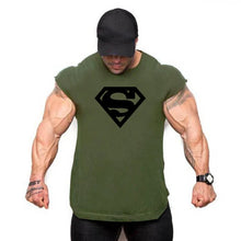 Load image into Gallery viewer, Mens Tank Tops Shirt Gym Tank Top Fitness Clothing Vest Sleeveless Cotton Man Canotte Bodybuilding Ropa Hombre Man Clothes Wear
