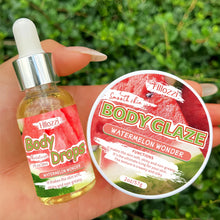 Load image into Gallery viewer, Body Glaze &amp; Body Oil Combination Various Flavors Non-greasy Hydrating and Moisturizing Body Lotion Massage
