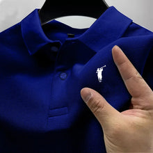 Load image into Gallery viewer, Golf Polo Shirt Men's Business Polo Collar Half Sleeved Top New Summer Casual Short Sleeved T-shirt for Men An
