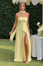 Load image into Gallery viewer, Backless High Split Summer Dress
