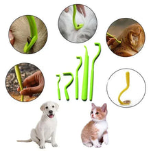 Load image into Gallery viewer, 3Pack Flea Remover Hook Tick Remover Tweezer Tick Pull Pet Cat Dog Tick Clamp Accessaries Pet Mite Flea Extractor Dog Accessarie
