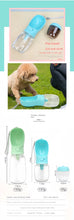 Load image into Gallery viewer, Portable Dog Cat Water Bottle with Storage Food and Water Container for Puppy Pets Dogs Feeder Bowl Outdoor Travel Pet Supplies
