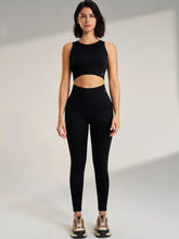 Load image into Gallery viewer, Women Yoga Set Buttery Soft Workout Clothing Gym Wear High Waist Leggings Crop Sports Bra 2 Piece Fitness Sports Suits
