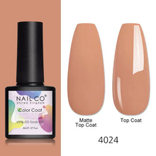 Load image into Gallery viewer, NAILCO 8ml Pink Red Colors Gel Nail Polish Nail Art Varnishes Gel Lacquer Coat LED Nails Manicure Design UV Gel Varnish Soak Off
