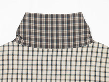 Load image into Gallery viewer, Women's Coat 2026 New Autumn Gray Plaid Long Sleeve Loose Drawstring Decorative Coat Casual Fashion Personal Ladies Outerwear
