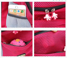 Load image into Gallery viewer, New Dog Pet Backpack Carrier Travel Bag Front Pack Breathable Adjustable with Safety Reflective Strips for Hiking Outdoor Cats
