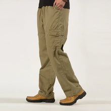 Load image into Gallery viewer, Multi Pocket Casual Cotton Overalls
