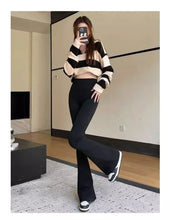 Load image into Gallery viewer, Leggings Women Gothic Sexy Girl Womens Clothing Seamless Leggings Bell-bottomed Pants Women Y2k Shark Pants Winter High Street
