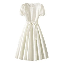Load image into Gallery viewer, Elegant Bow Detail A-Line Dress
