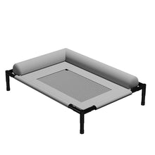 Load image into Gallery viewer, Elevated Pet Bed for Dogs &amp; Cats Durable Breathable Cat Bed with Slope Headrest Washable Pet Bed Cat House for All-Season Use
