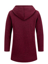Load image into Gallery viewer, Oversized Streetwear Hooded Zip Jacket
