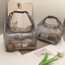 Load image into Gallery viewer, 1PC/2PCS Travel Makeup Storage Bag - Large Capacity, Waterproof, Hand-Held, Suitable For Outdoor Swimming And Carrying.
