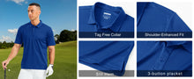 Load image into Gallery viewer, Quick Dry Lightweight Golf Polo
