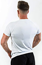 Load image into Gallery viewer, Summer Gym T-shirts Men's Solid Fitness Clothing O-neck Short Sleeve Tops Breathable Slim Bodybuilding Workout Muscle Tees Male
