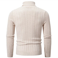 Load image into Gallery viewer, Slim Solid Turtleneck Pullover
