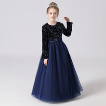 Load image into Gallery viewer, Classic Girls Chiffon Ball Gown
