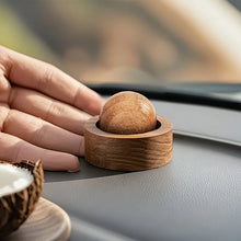 Load image into Gallery viewer, Car &amp; Home Essential Oil Diffuser - Made of Wood Mini Cute Natural Fragrance Diffuser Suitable for Bedroom Living Room Bathroom
