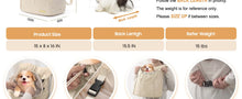 Load image into Gallery viewer, Pet Travel Chest Backpack Large Capacity Portable Breathable Handbag Outdoor Travel Cat and Dog Bag
