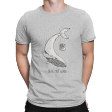 Load image into Gallery viewer, Men T-Shirt Not Again Vintage 100% Cotton Tee Shirt Short Sleeve The Hitchhikers Guide To The Galaxy Film T Shirts Round Collar
