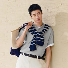 Load image into Gallery viewer, Semir Polo Shirt Men Moisture Wicking Solid Color Short Sleeve T-Shirt 2025 Summer New Slim Fit Top for Active Wear

