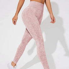 Load image into Gallery viewer, Women Vintage Leggings Gym Fitness Athletic Workout Elastic Leggins Good Elastic Yoga Pants Push Up Sports Training Tights

