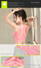 Load image into Gallery viewer, Sports Bras for Women Quick Drying Mesh Racerback Sports Bra Seamless Padded Sports Bra Yoga Bras Workout Bra Activewear Bra
