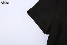 Load image into Gallery viewer, Elegant Collar Side Slit Dress
