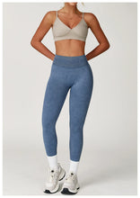 Load image into Gallery viewer, Solid Color Women Yoga Pants High Waist Stretch Gym Leggings Fitness Running Trousers
