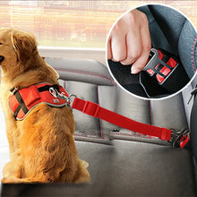 Load image into Gallery viewer, Car Seat Belt Pet Dog Leash Adjustable Lead Leash Safety Travel Clip Puppy Collar Leash Pet Supplies Dog Accessories Dropship
