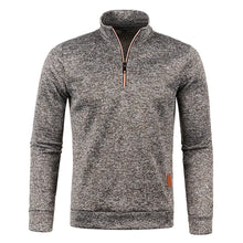 Load image into Gallery viewer, Men Sweatshirts Spring Thicker PulloverHalf Zipper Pullover for Male Hoody Man Sweatshir Autumn Solid Color Turtleneck Sweaters

