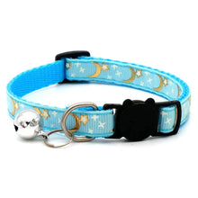 Load image into Gallery viewer, Pet Collar With Bell Cartoon Footprint Colorful Dog Puppy Kitten Collar Adjustable Safety Bell Ring Necklace Pet Accessories
