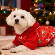 Load image into Gallery viewer, Festive Pet Christmas Holiday Hoodie
