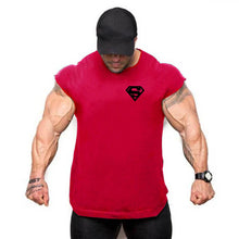 Load image into Gallery viewer, Mens Tank Tops Shirt Gym Tank Top Fitness Clothing Vest Sleeveless Cotton Man Canotte Bodybuilding Ropa Hombre Man Clothes Wear
