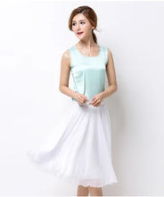 Load image into Gallery viewer, Silk Pleated High Waist Midi
