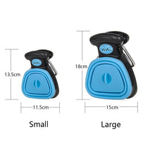 Load image into Gallery viewer, Dog Pet Travel Foldable Pooper Scooper With 1 Roll Decomposable bags Poop Scoop Clean Pick Up Excreta Cleaner
