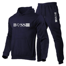 Load image into Gallery viewer, Men's Sports Suits Fashion Tracksuit Women Hoodies + Pants Two Pieces Sets Running Casual Sweatshirts Sweatpants Men's Clothing
