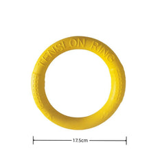 Load image into Gallery viewer, 1pc Orange Dog Toys Pet Flying Disk Training Ring Puller EVA Interactive Training Ring Puller Resistant for Dogs
