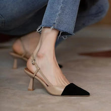 Load image into Gallery viewer, High Heels Summer New Arrival Fashion Buckle Pointed Heel Sandals Women Comfort Simplicity Stilettos Sandalias De Mujer
