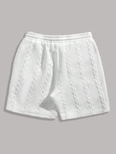 Load image into Gallery viewer, Men's White Drawstring Casual Shorts Summer Loose Breathable 5 Inch Shorts
