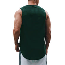 Load image into Gallery viewer, Summer Tank Top Mens Gym Fitness Training Clothing Quick Dry Silm Fit Bodybuilding Sleeveless Shirts Men Fashion Basketball Vest
